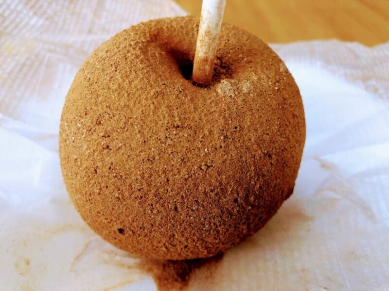 りんご飴シナモンシュガーの写真