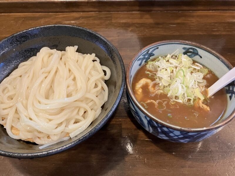 喜竹　カレーつけうどん(並盛)の写真