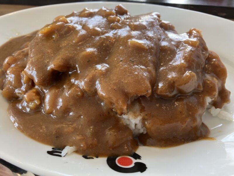 日乃屋カレー　名代上メンチカツカレー②