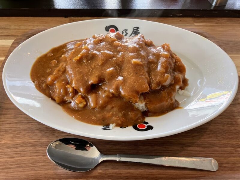 日乃屋カレー　名代上メンチカツカレーの写真①