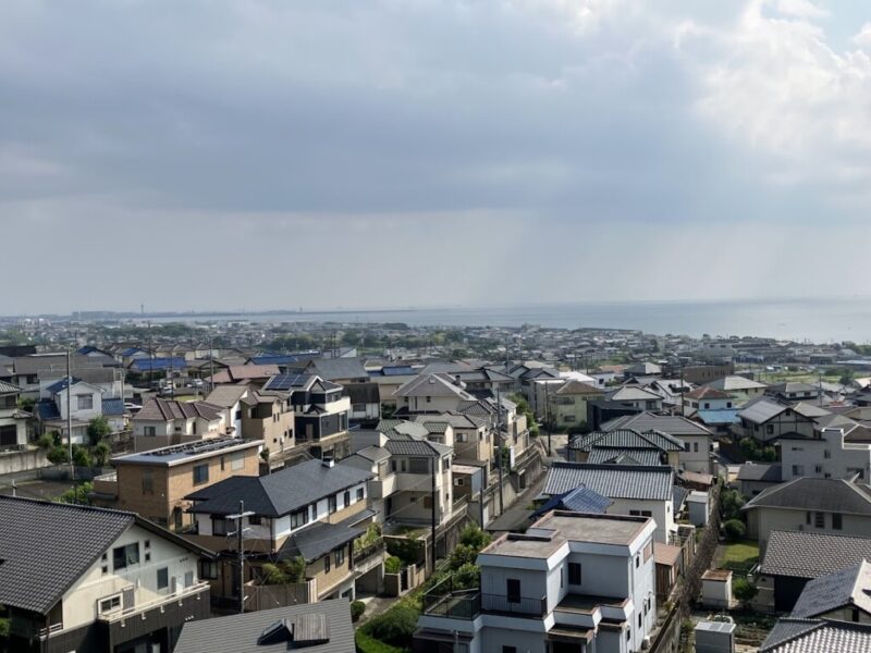 大野城展望台から見た南方面の写真