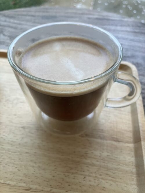 ノアゼットのホットコーヒーの写真
