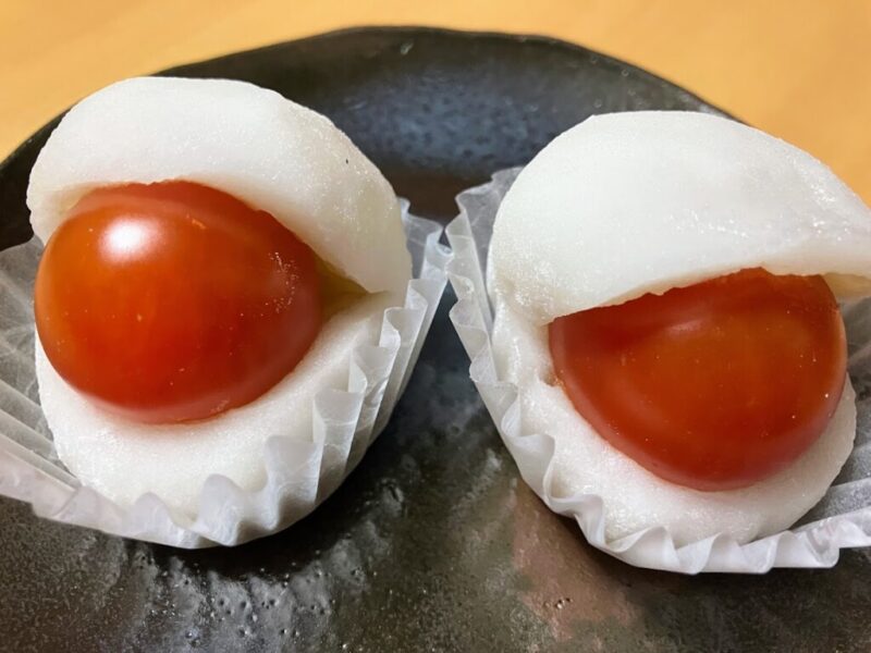 とまと大福2個の写真