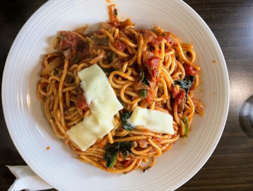 モッツァレラトマトスパの写真①