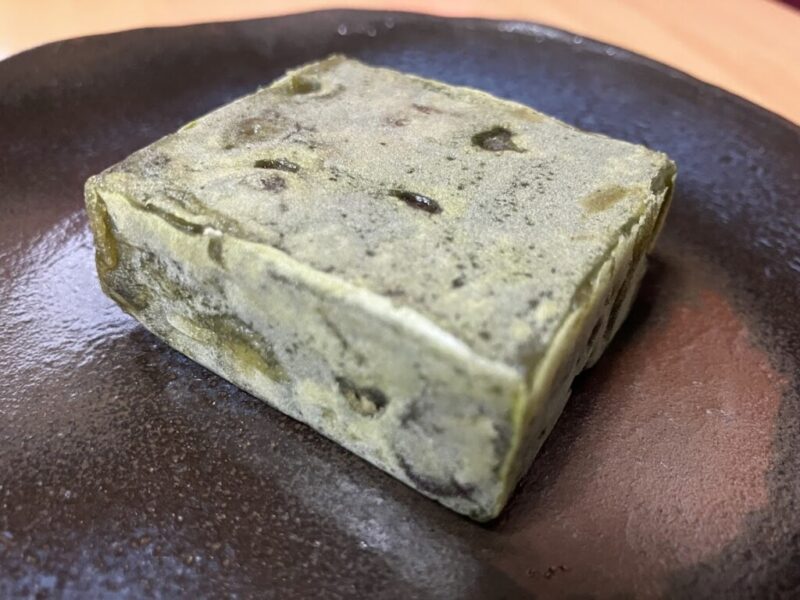 中田屋のきんつば抹茶の写真