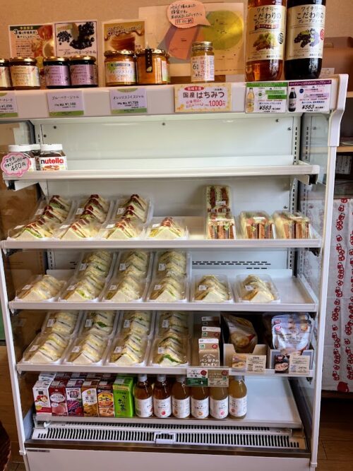 パン工房やちよの店内写真（サンドウィッチ）