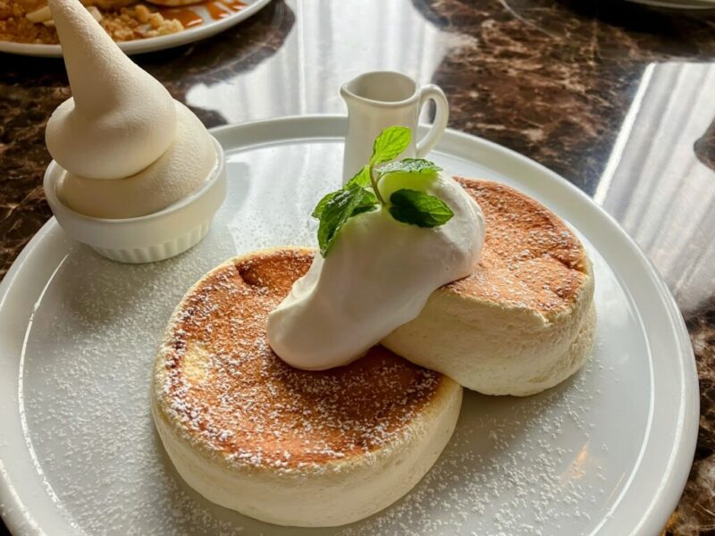 「PANEL CAFE」のふわしゅわパンケーキの写真