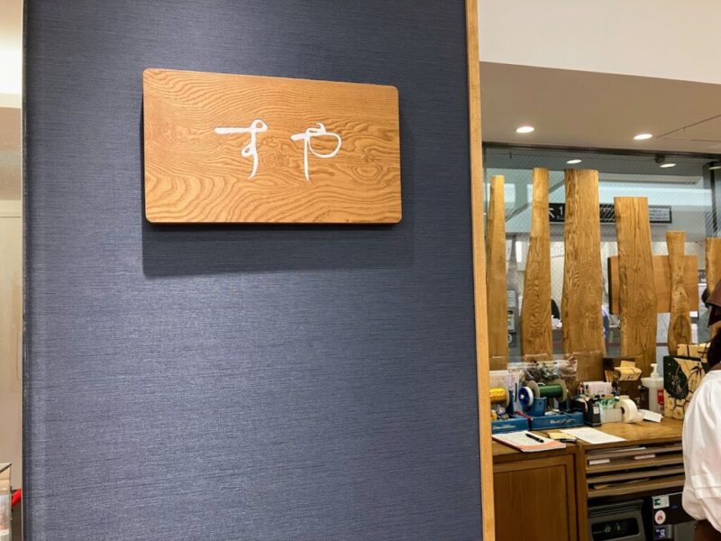 すやの看板の写真