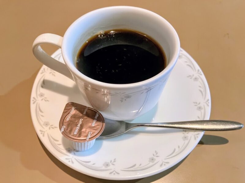 ルパンのホットコーヒー写真